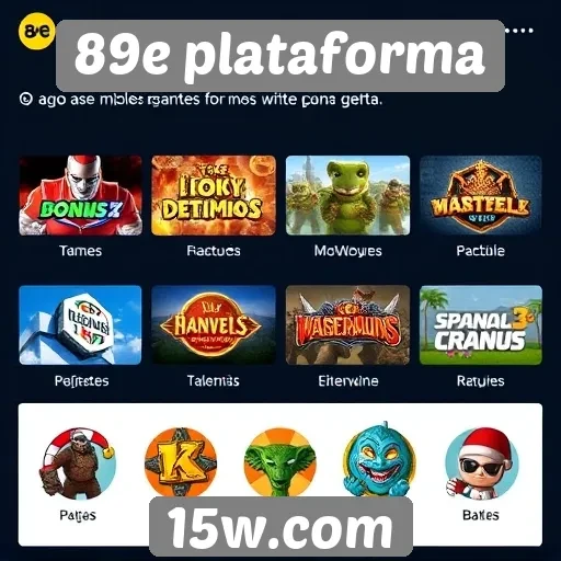 Avaliação dos jogos mais populares na 89e plataforma